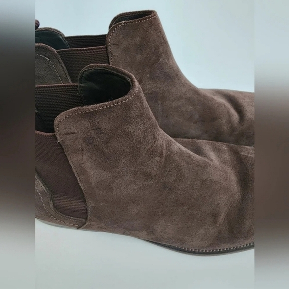 Section X Suede Chelsea Boots Brown Slip On Ankle Boot Size 12 main image 10